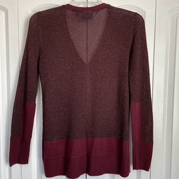 Simply Vera Vera Wang Lurex Cardigan Sweater L - Picture 8 of 9
